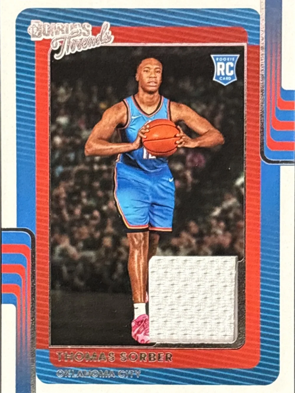Panini Donruss Memorabilia Thomas Sorber Rookie Trading Card